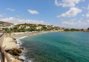 Ammoudara bei Agios Nikolaos Baugrundstück mit Meerblick in der Nähe von Sandstrand auf Kreta Grundstück kaufen